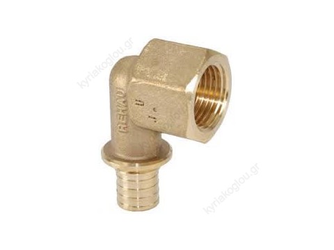 366095 REHAU RAUTITAN Γωνιά σύνδεσης θηλυκή 16-Rp 3/4