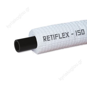 RETIFLEX Σωλήνες δικτυωμένου πολυαιθυλενίου PEX-b με Μόνωση 9mm